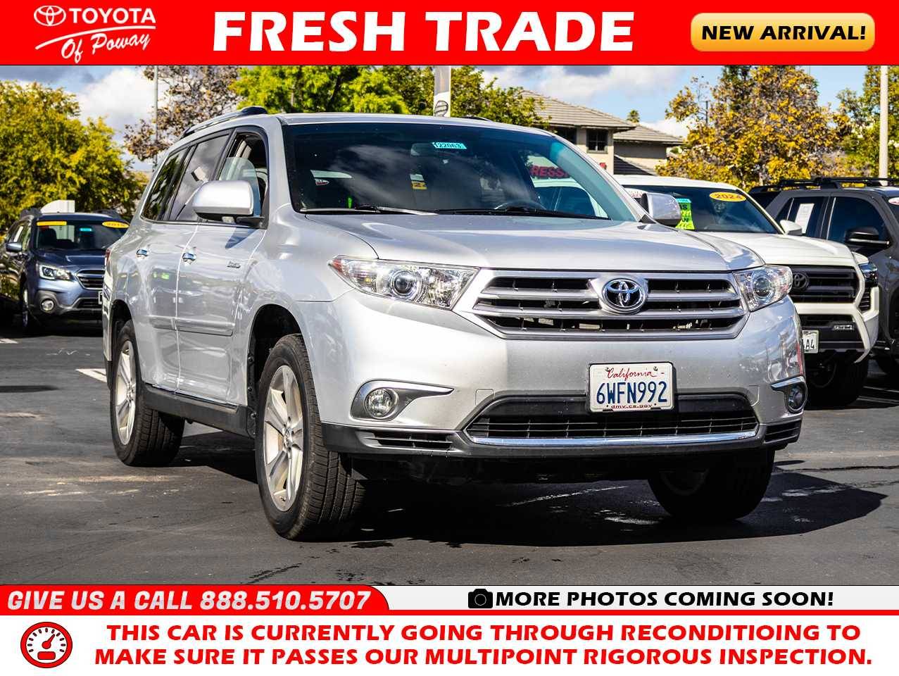 2012 Toyota Highlander Limited — SUV — 68,345 mi — Poway, CA