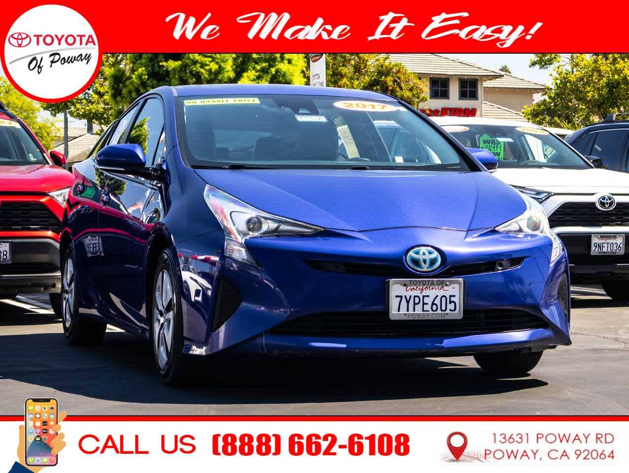 2017 Toyota Prius Four — Hatchback — 159,411 mi — Poway, CA