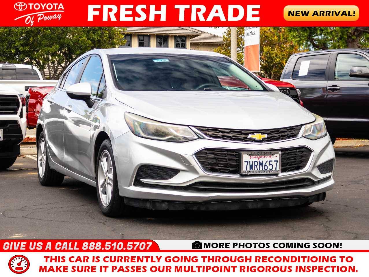 2017 Chevrolet Cruze LT — Hatchback — 99,121 mi — Poway, CA
