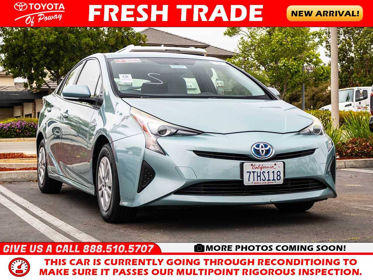 2016 Toyota Prius Two — Hatchback — 69,548 mi — Poway, CA