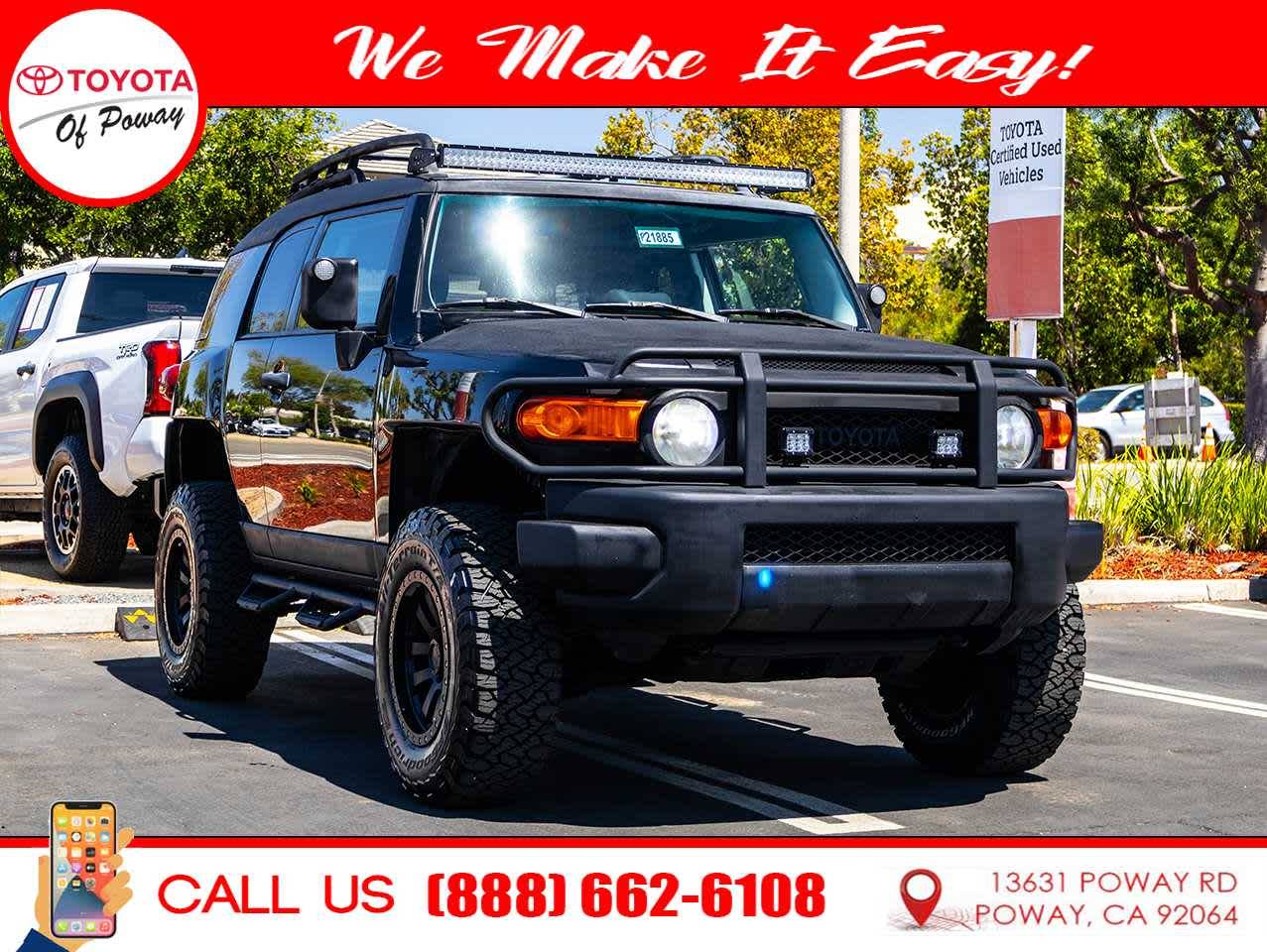 2011 Toyota FJ Cruiser Base — SUV — 191,272 mi — Poway, CA