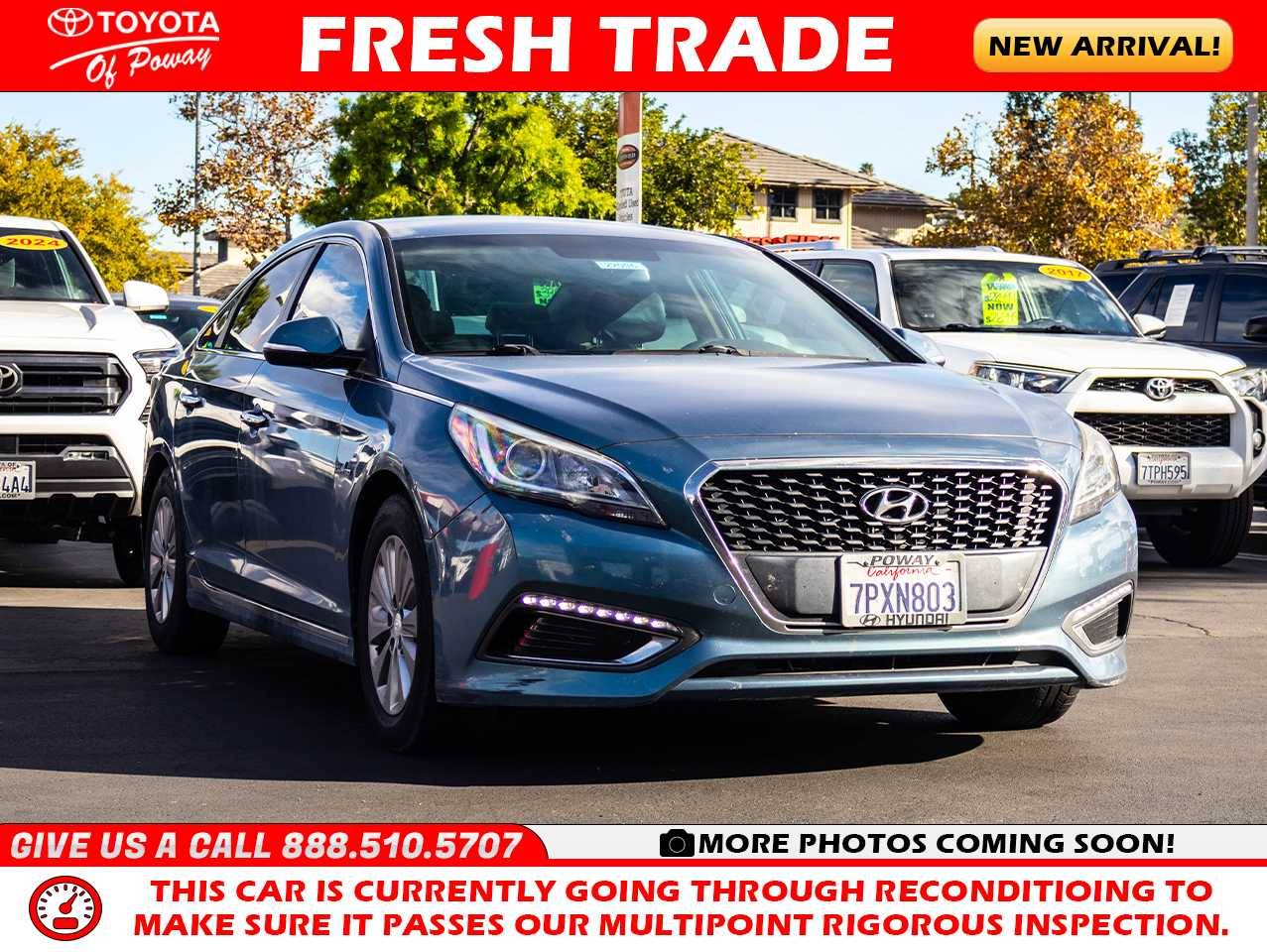 2016 Hyundai Sonata Hybrid SE — Sedan — 83,230 mi — Poway, CA