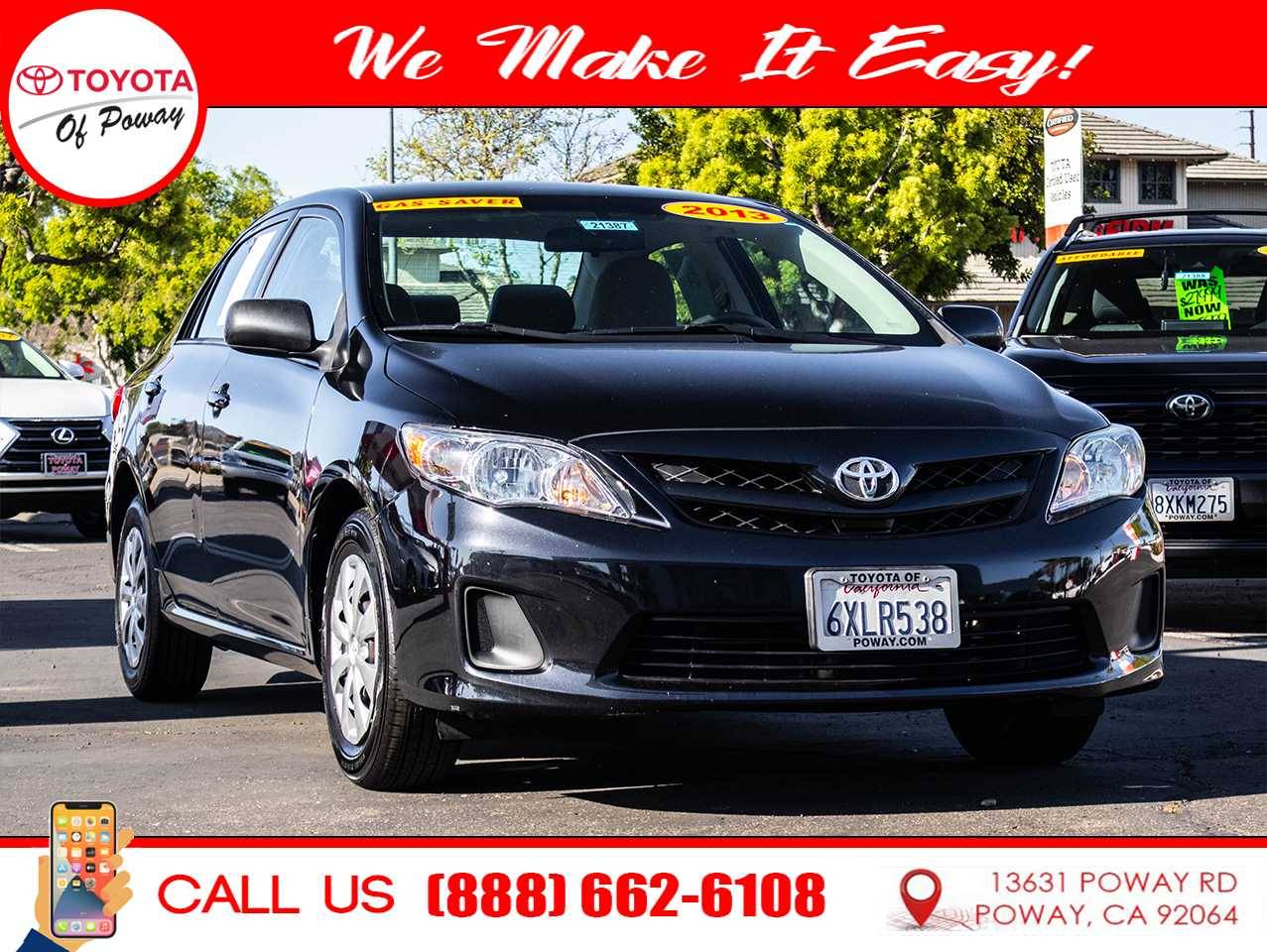 2013 Toyota Corolla LE — Sedan — 119,466 mi — Poway, CA