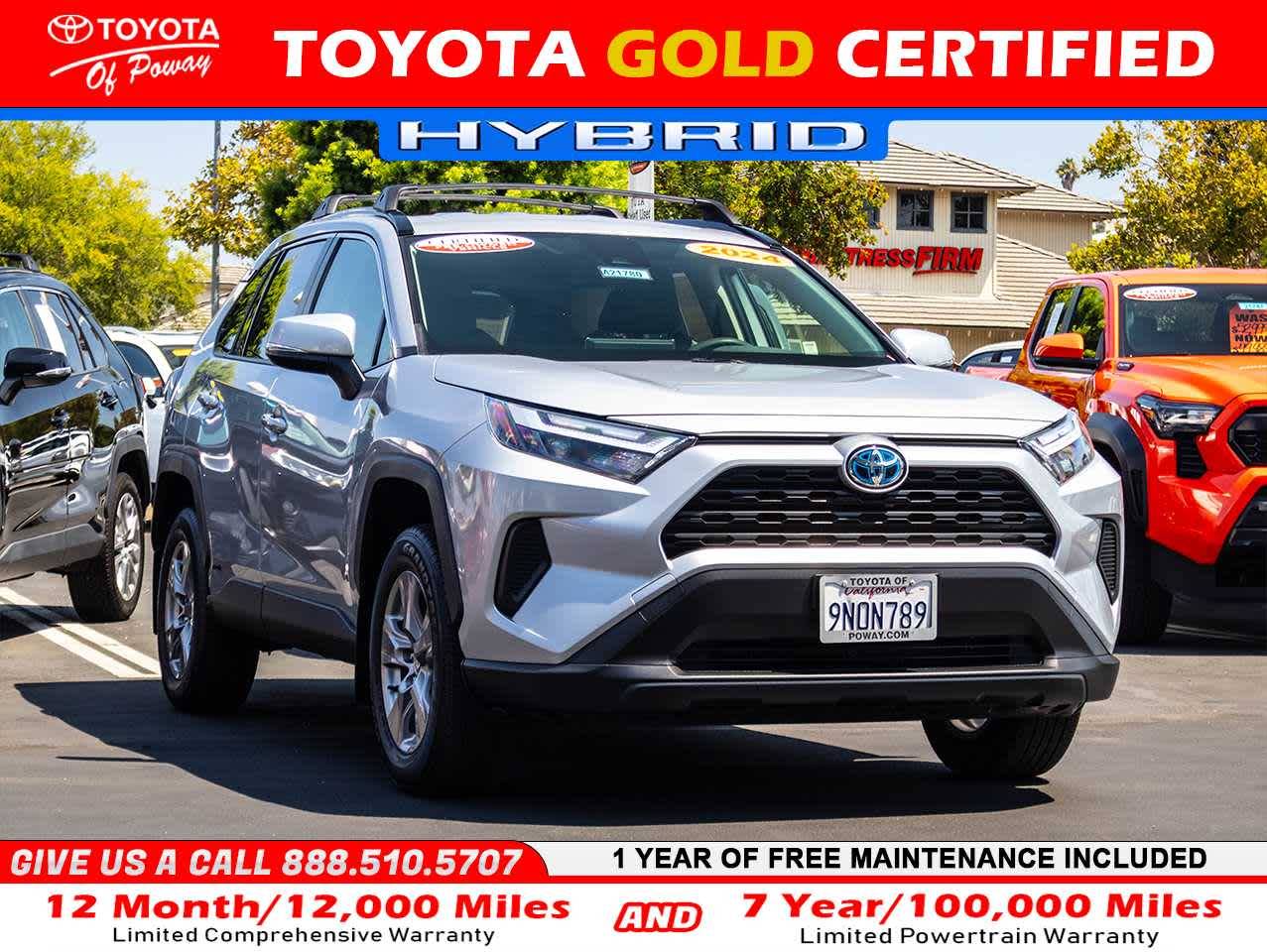2024 Toyota RAV4 Hybrid XLE — SUV — 11,378 mi — Poway, CA
