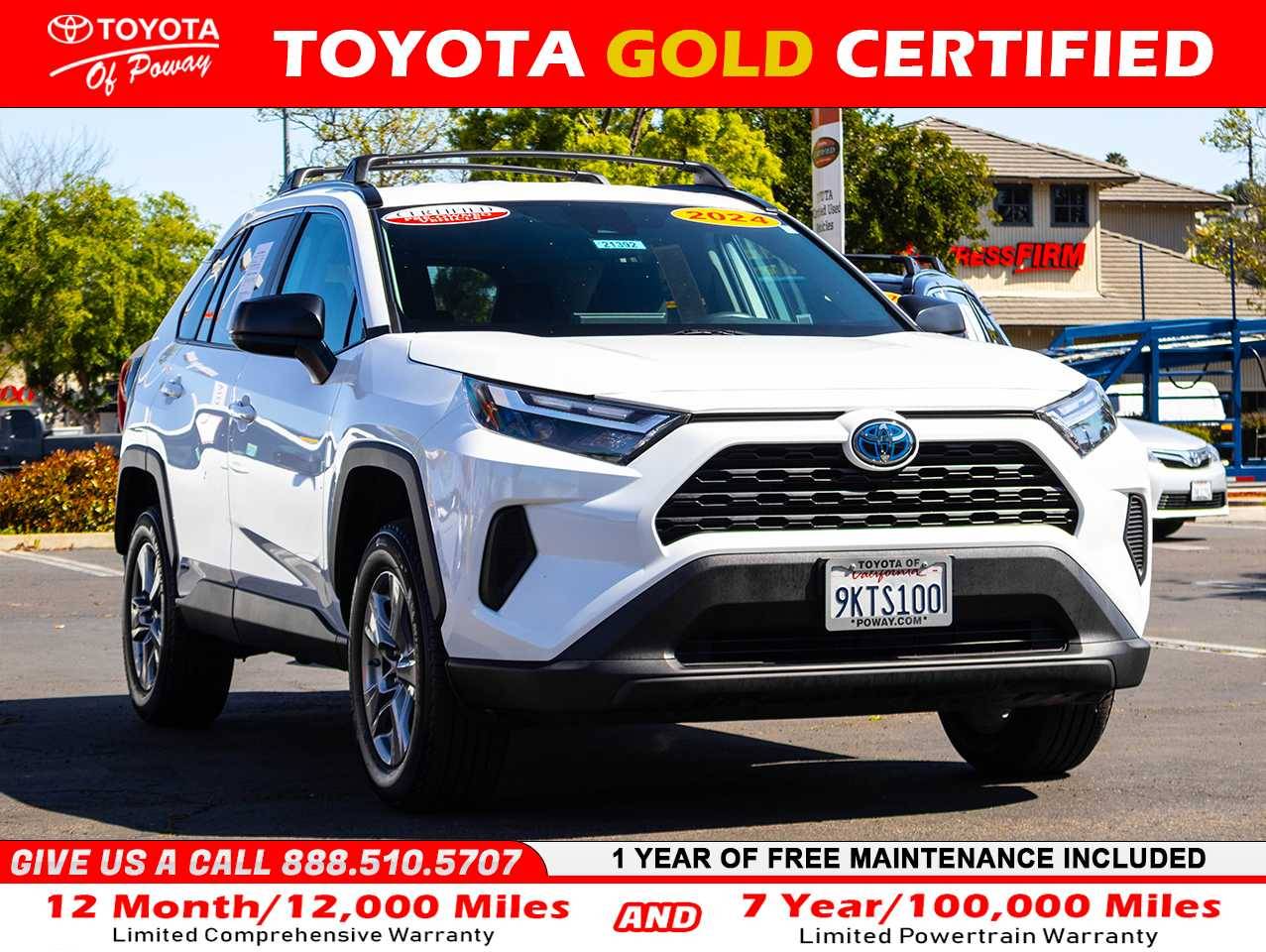2024 Toyota RAV4 Hybrid LE — SUV — 29,838 mi — Poway, CA