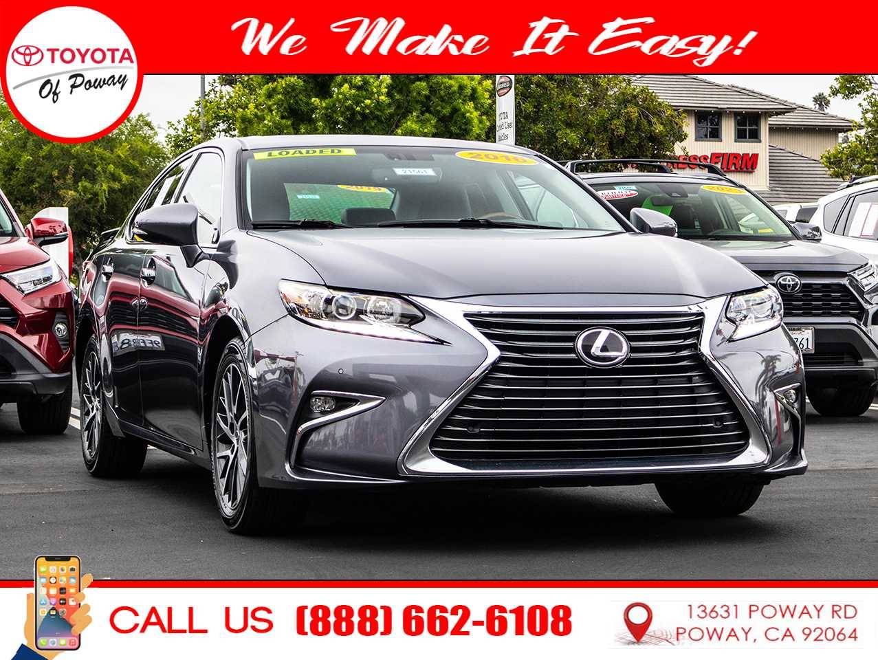 2016 Lexus ES ES 350 — Sedan — 65,282 mi — Poway, CA