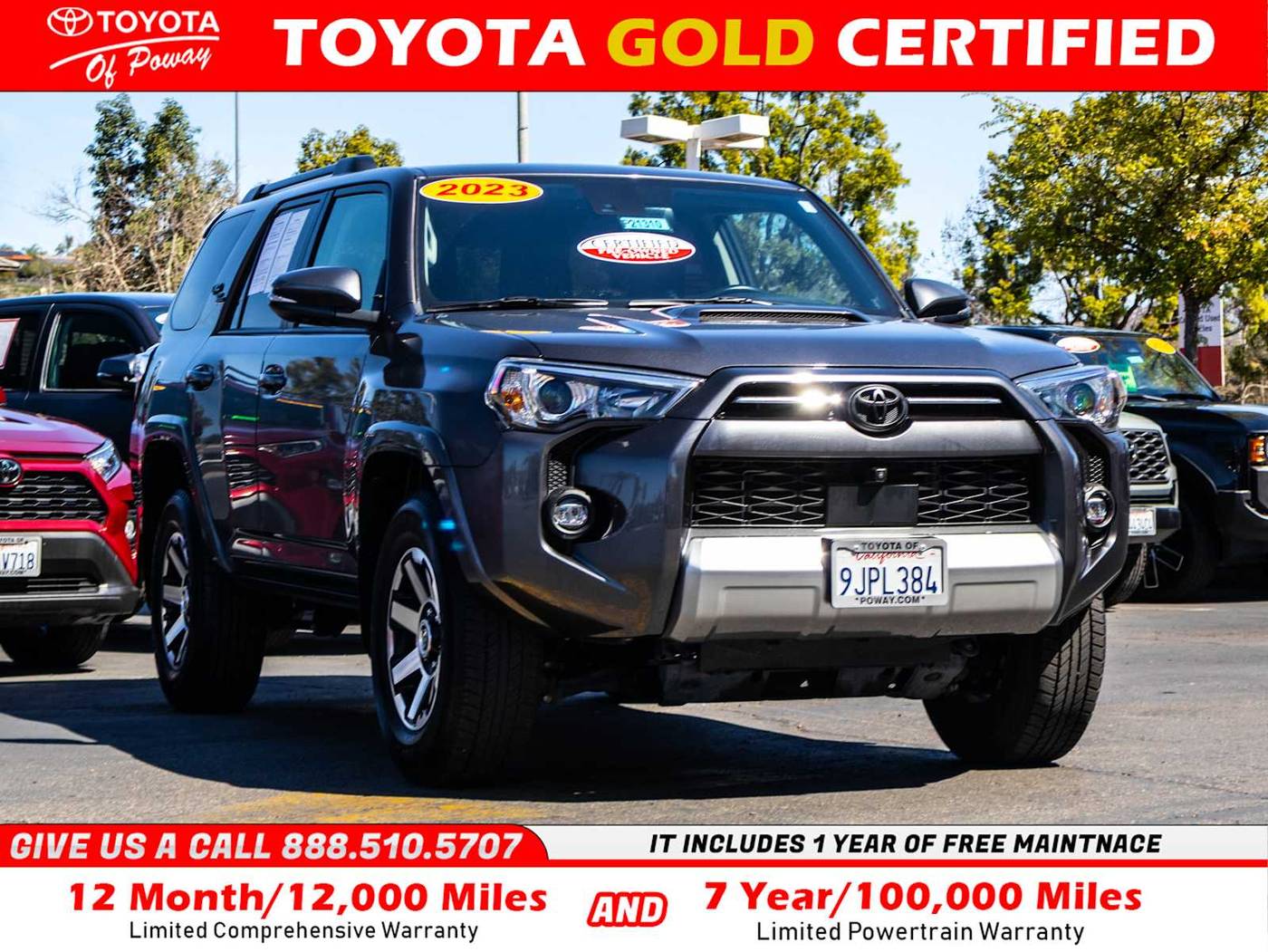 2023 Toyota 4Runner TRD Off Road Premium — SUV — 16,233 mi — Poway, CA