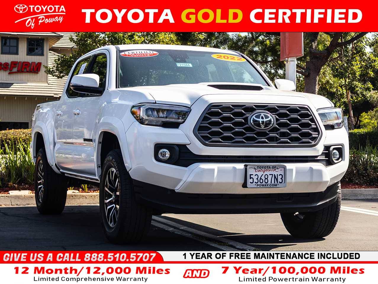 2022 Toyota Tacoma TRD Sport — Pickup Truck — 30,145 mi — Poway, CA