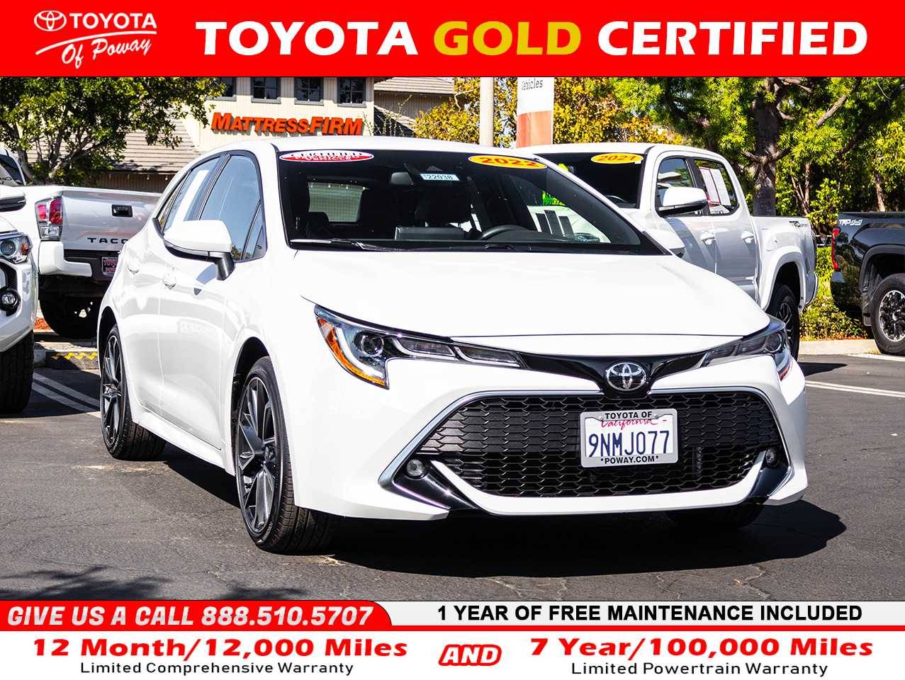 2022 Toyota Corolla Hatchback XSE — Hatchback — 10,400 mi — Poway, CA