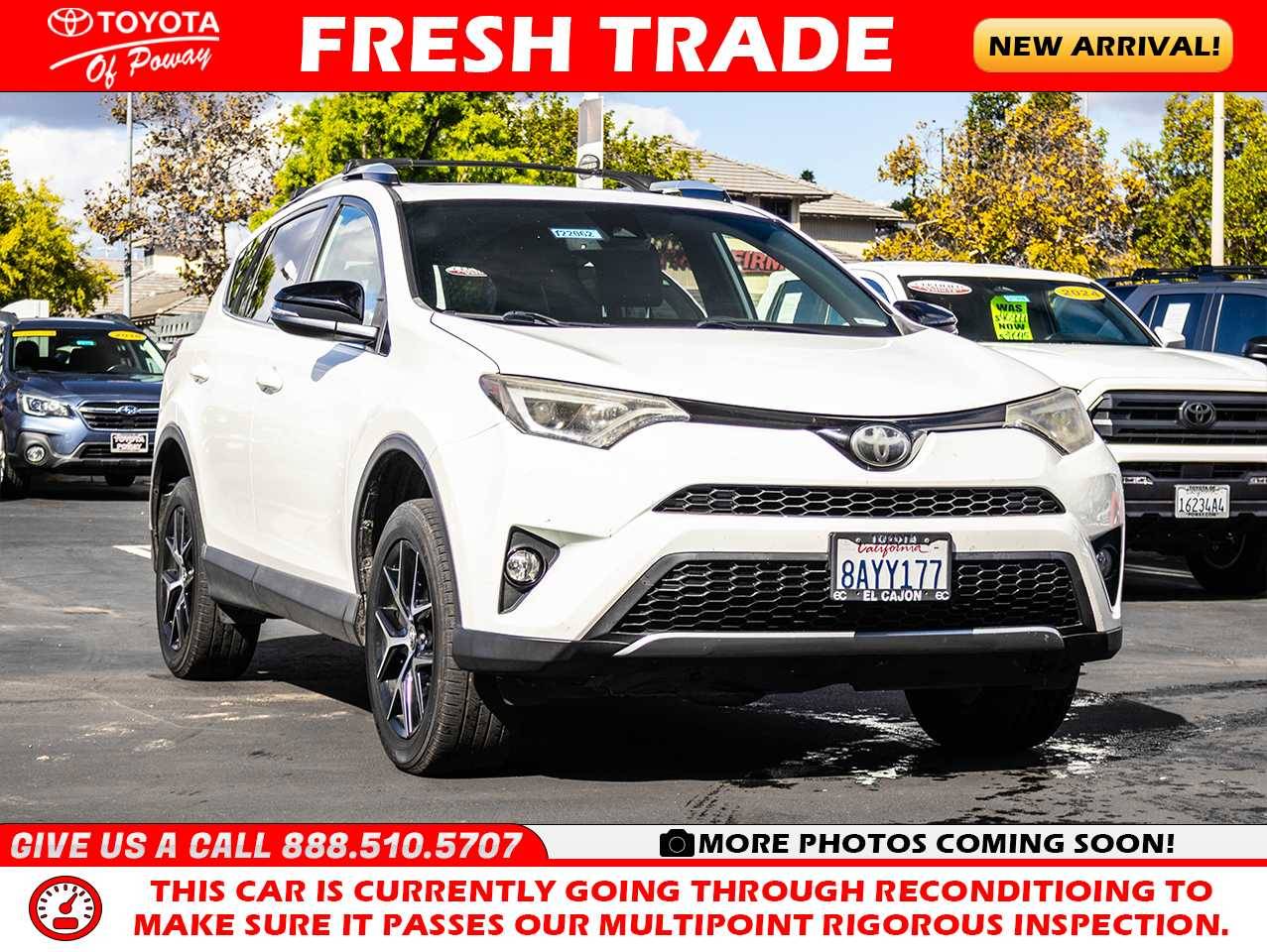 2018 Toyota RAV4 SE — SUV — 82,191 mi — Poway, CA