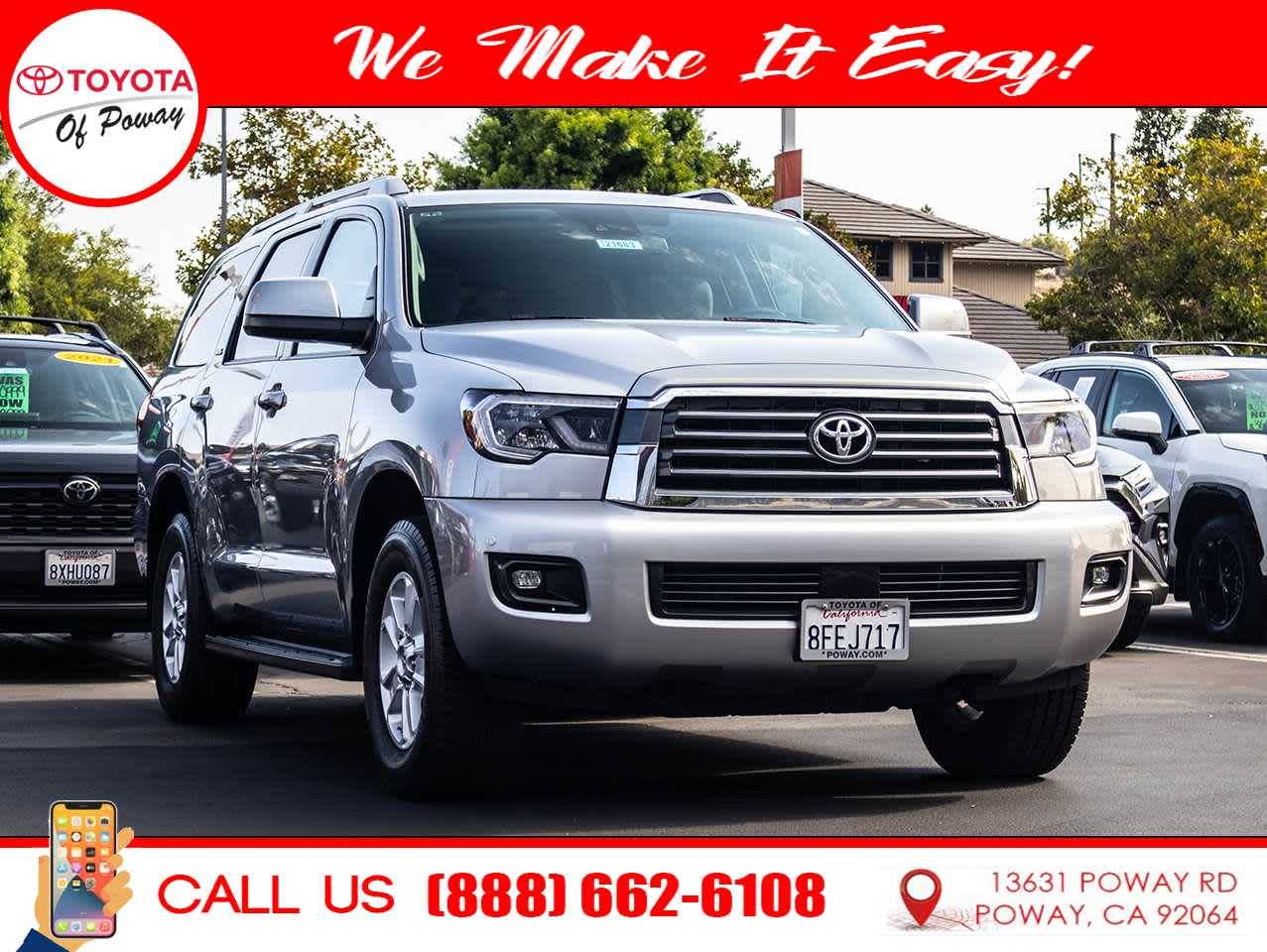 2018 Toyota Sequoia SR5 — SUV — 57,864 mi — Poway, CA