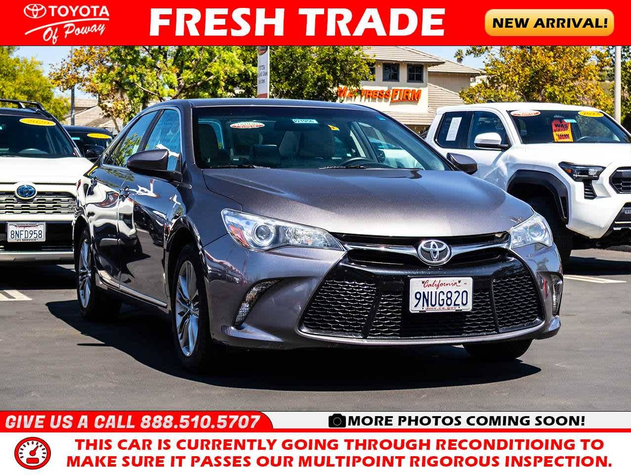 2017 Toyota Camry SE — Sedan — 124,677 mi — Poway, CA