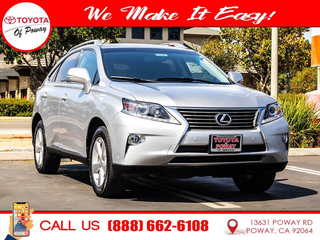 2015 Lexus RX RX 350 — SUV — 132,103 mi — Poway, CA
