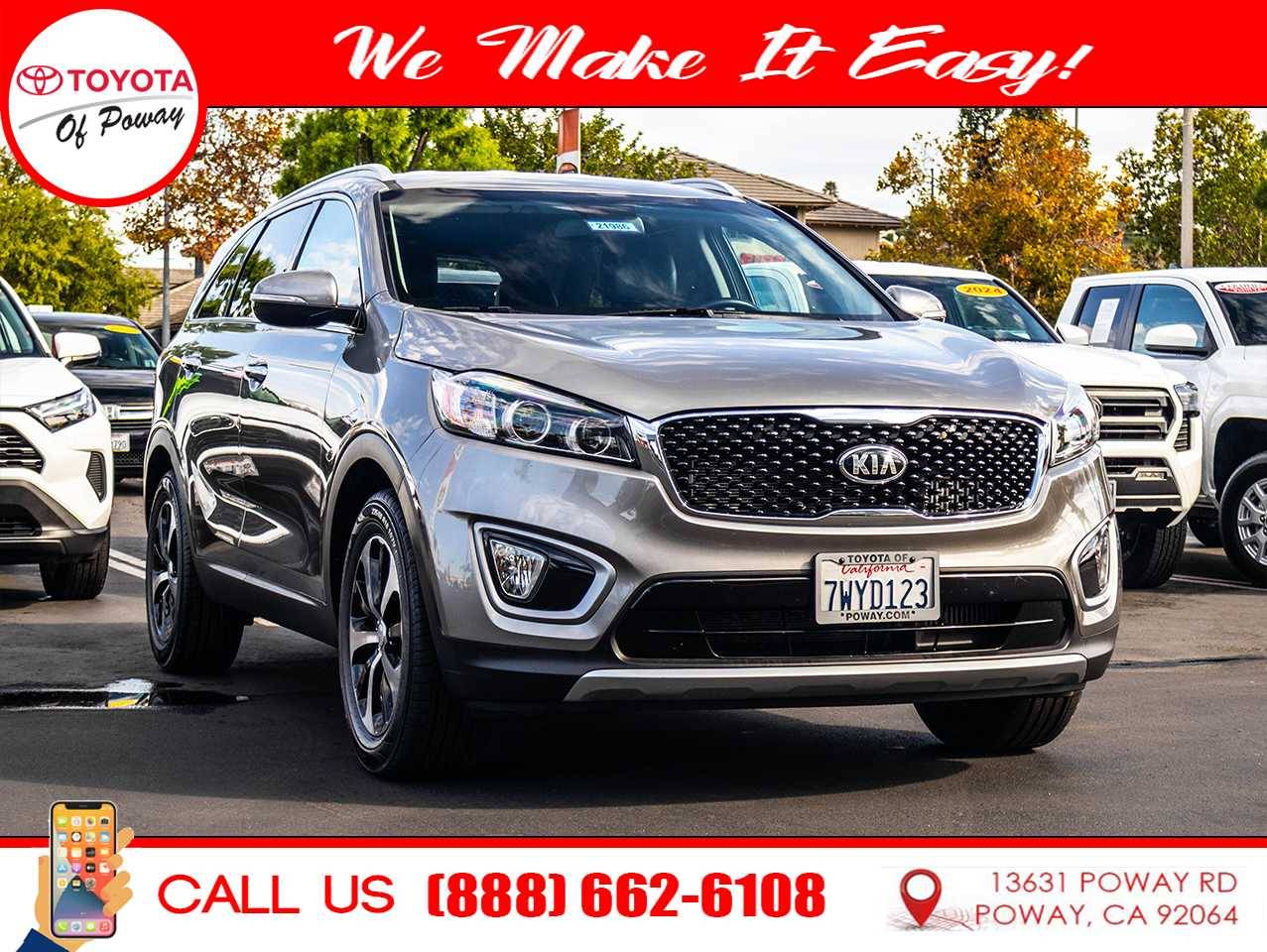 2017 Kia Sorento EX — SUV — 79,278 mi — Poway, CA