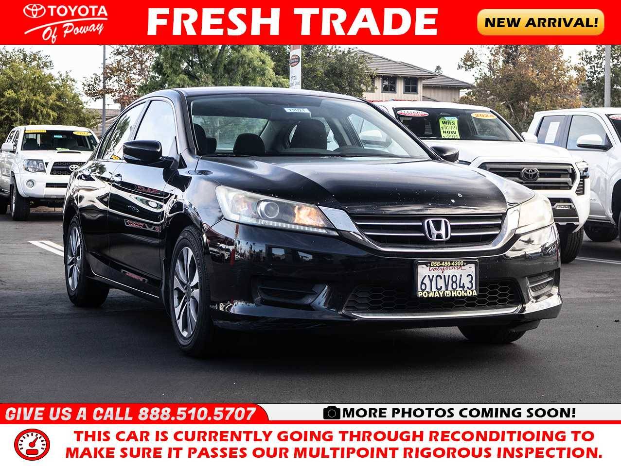 2013 Honda Accord LX — Sedan — 129,748 mi — Poway, CA