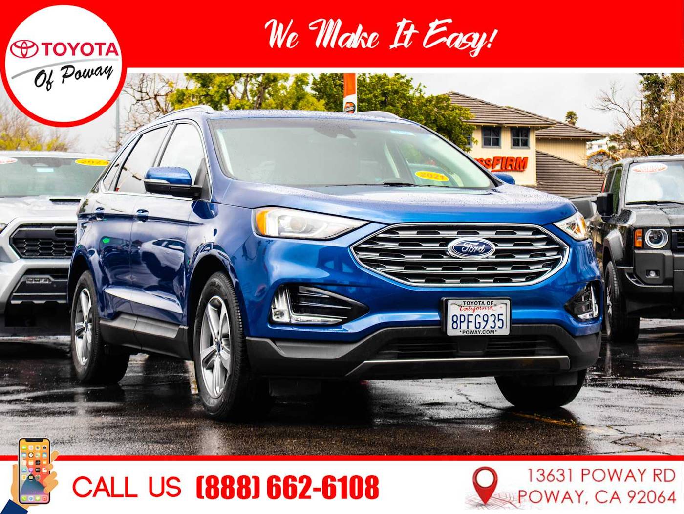 2020 Ford Edge SEL — SUV — 71,039 mi — Poway, CA