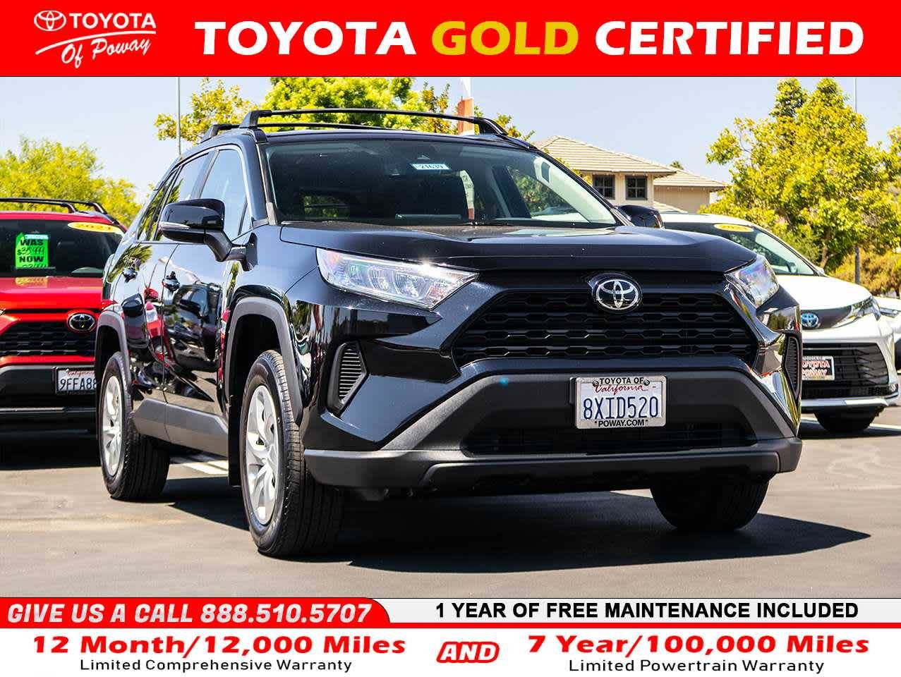 2021 Toyota RAV4 LE — SUV — 34,992 mi — Poway, CA