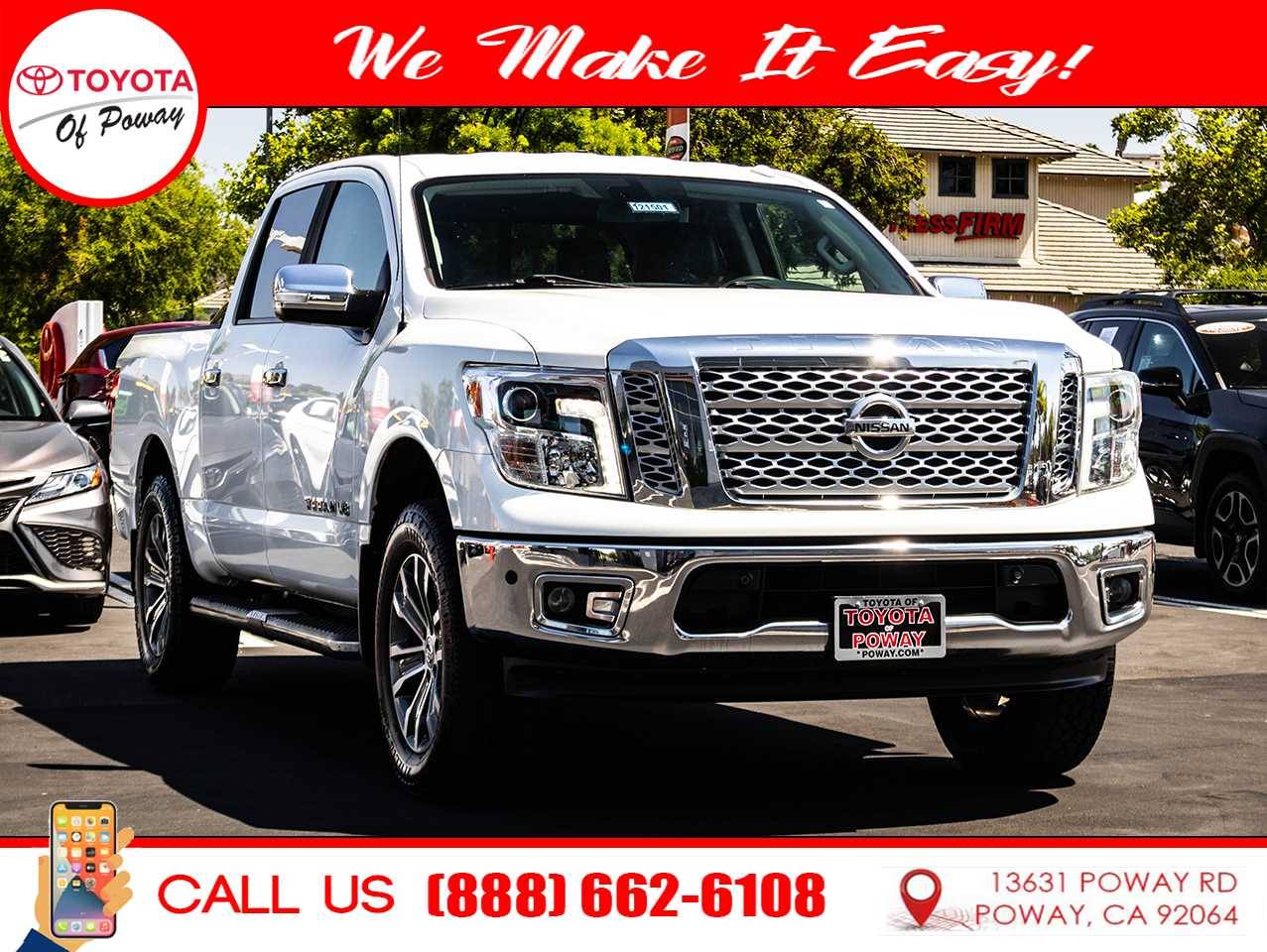 2018 Nissan Titan SL — Pickup Truck — 88,025 mi — Poway, CA