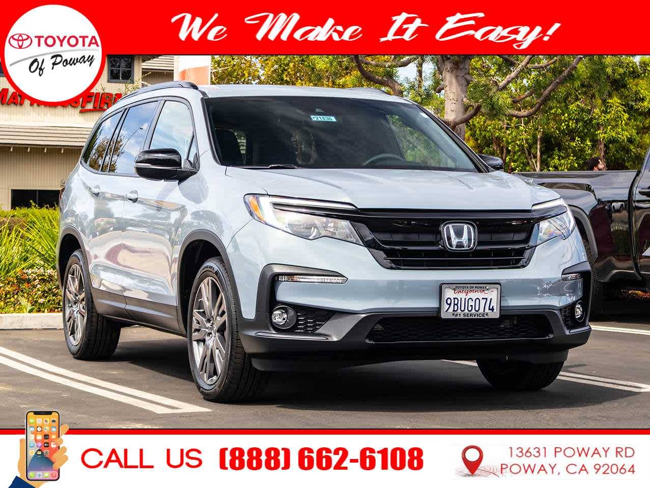 2022 Honda Pilot Sport — SUV — 37,541 mi — Poway, CA