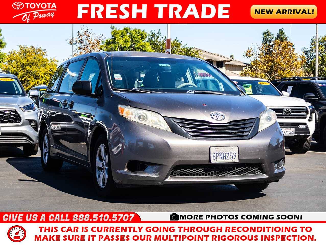 2011 Toyota Sienna Base — Minivan — 108,464 mi — Poway, CA