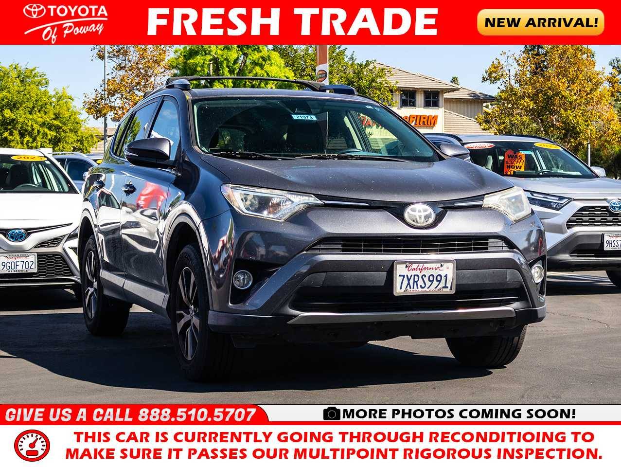 2017 Toyota RAV4 XLE — SUV — 66,638 mi — Poway, CA