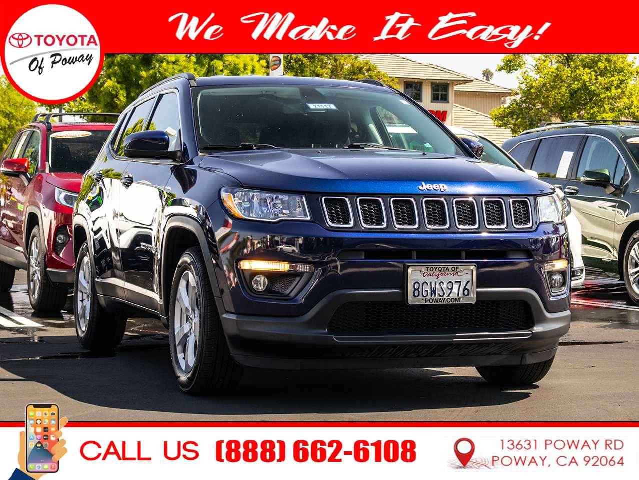 2018 Jeep Compass Latitude — SUV — 78,516 mi — Poway, CA