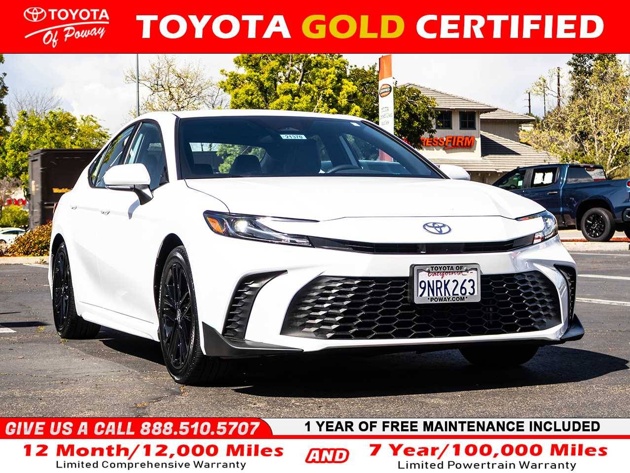 2025 Toyota Camry SE — Sedan — 16,466 mi — Poway, CA