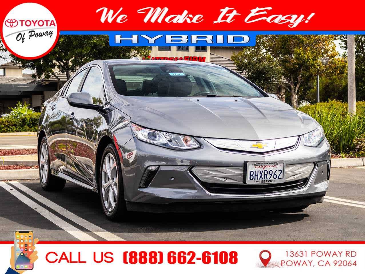 2019 Chevrolet Volt Premier — Sedan — 50,258 mi — Poway, CA