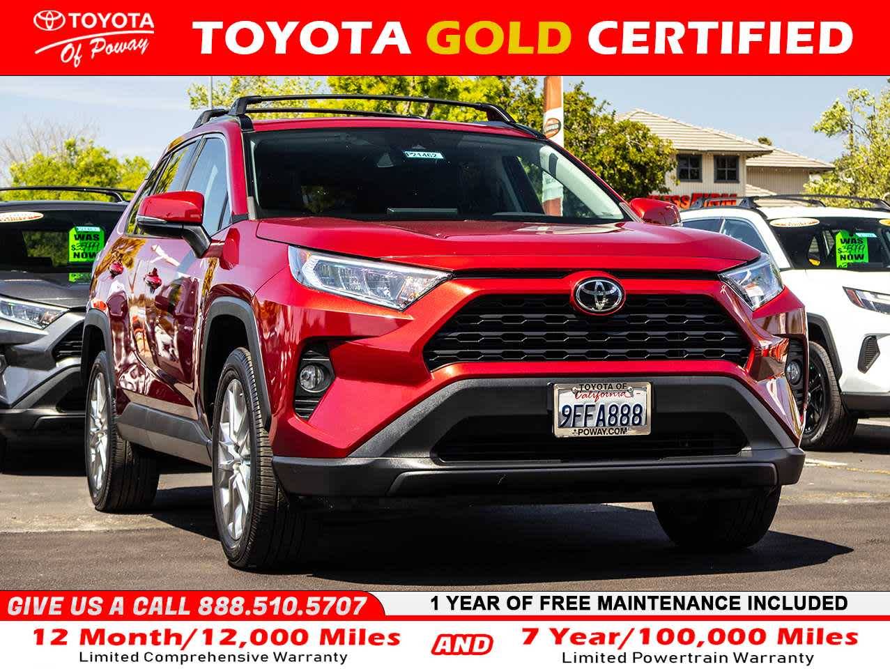 2021 Toyota RAV4 XLE Premium — SUV — 24,743 mi — Poway, CA