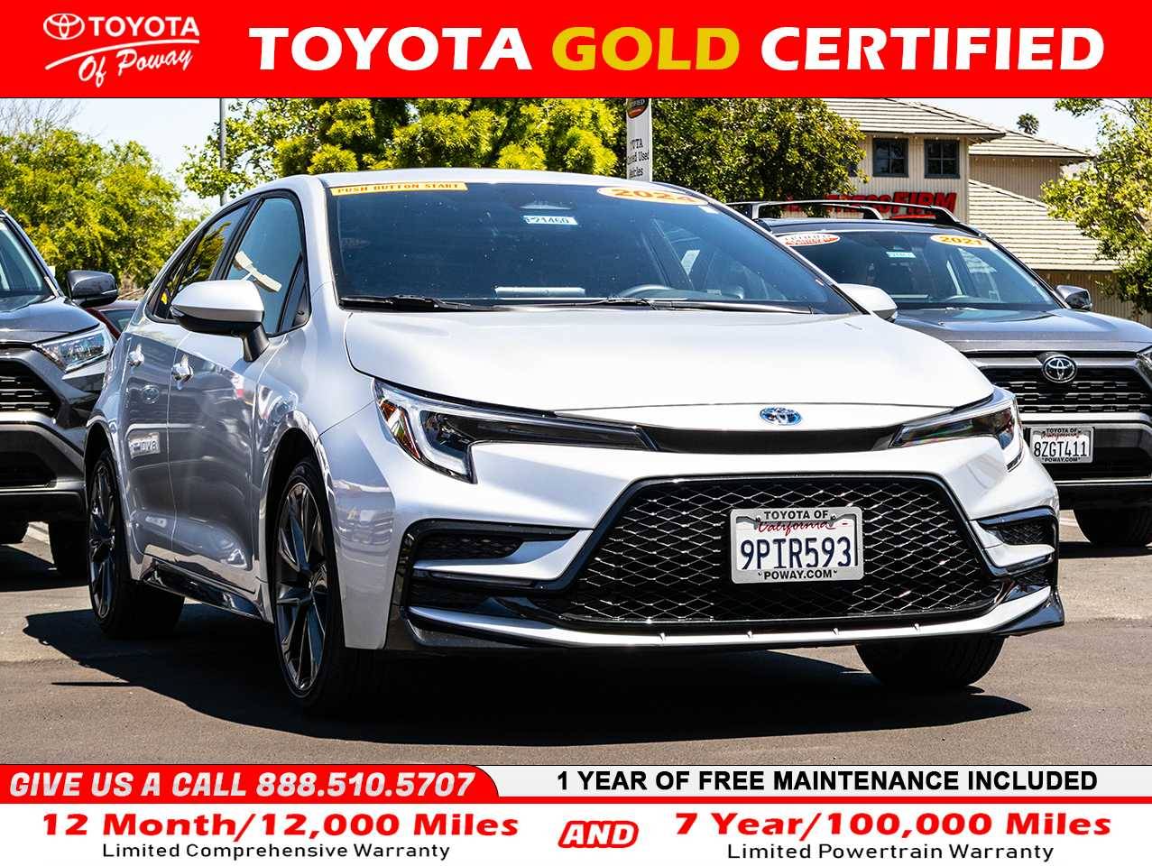 2024 Toyota Corolla Hybrid SE — Sedan — 13,963 mi — Poway, CA