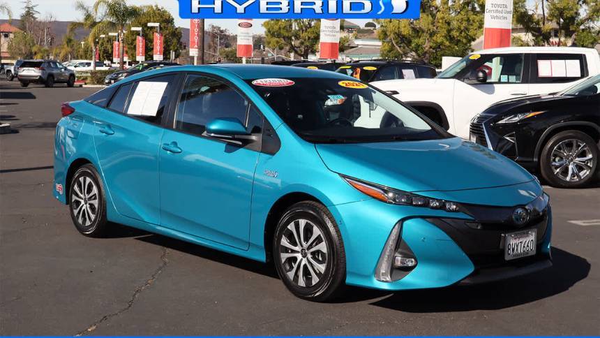 2021 Toyota Prius Prime Limited — Hatchback — 39,556 mi — Poway, CA
