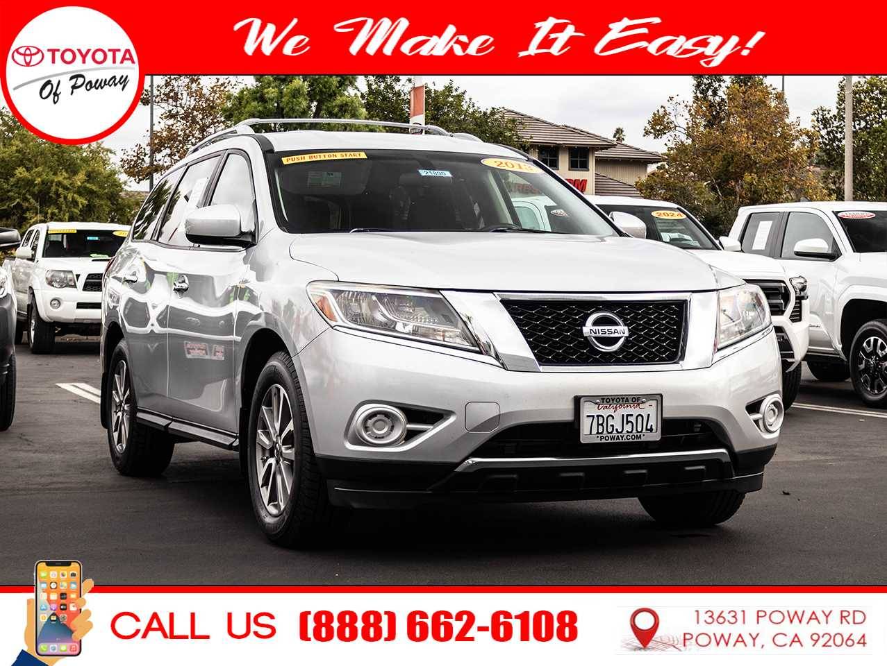 2013 Nissan Pathfinder SV — SUV — 112,338 mi — Poway, CA