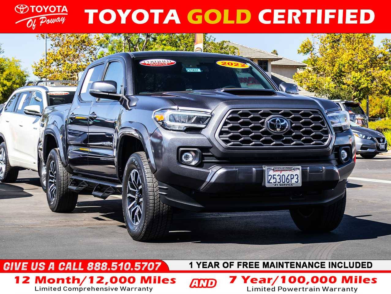 2022 Toyota Tacoma TRD Sport — Pickup Truck — 21,885 mi — Poway, CA