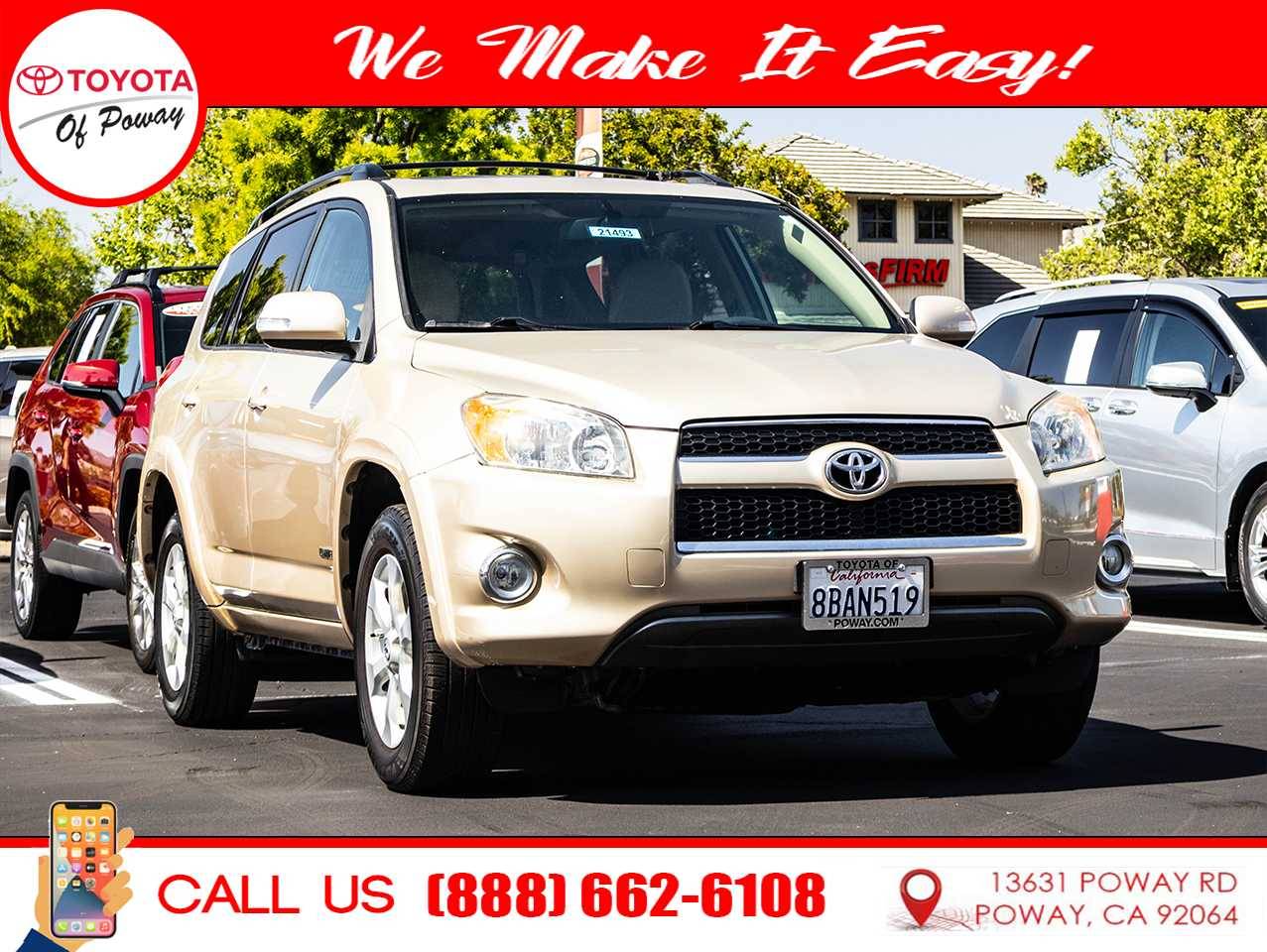 2011 Toyota RAV4 Limited — SUV — 139,537 mi — Poway, CA