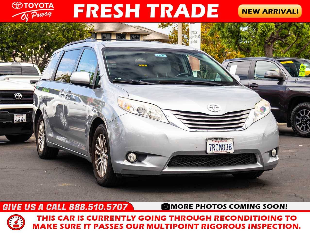 2015 Toyota Sienna XLE Premium — Minivan — 116,965 mi — Poway, CA