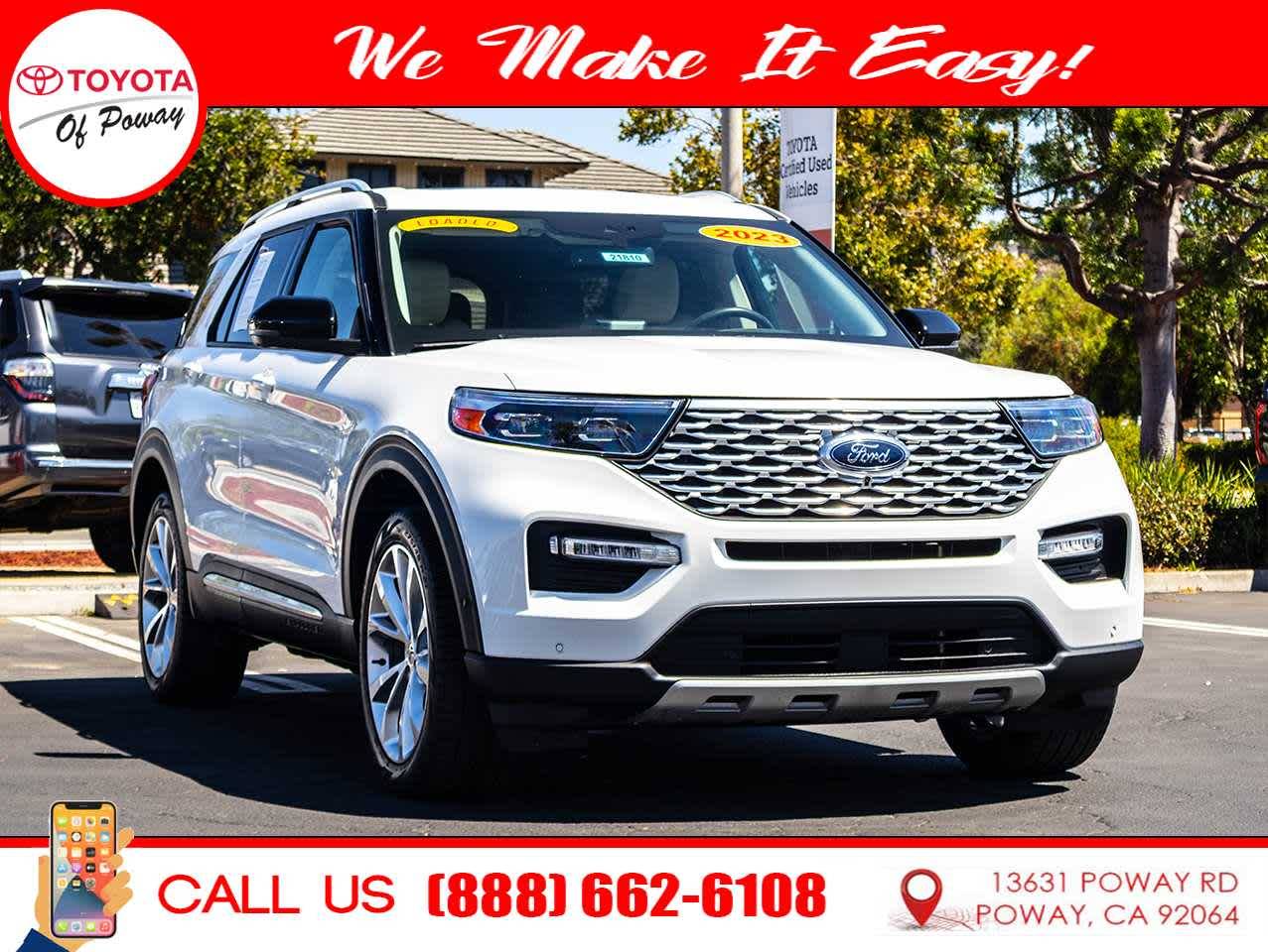 2023 Ford Explorer Platinum — SUV — 28,526 mi — Poway, CA