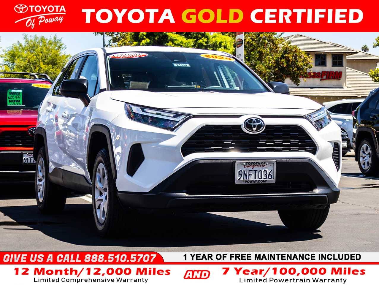 2024 Toyota RAV4 LE — SUV — 11,577 mi — Poway, CA