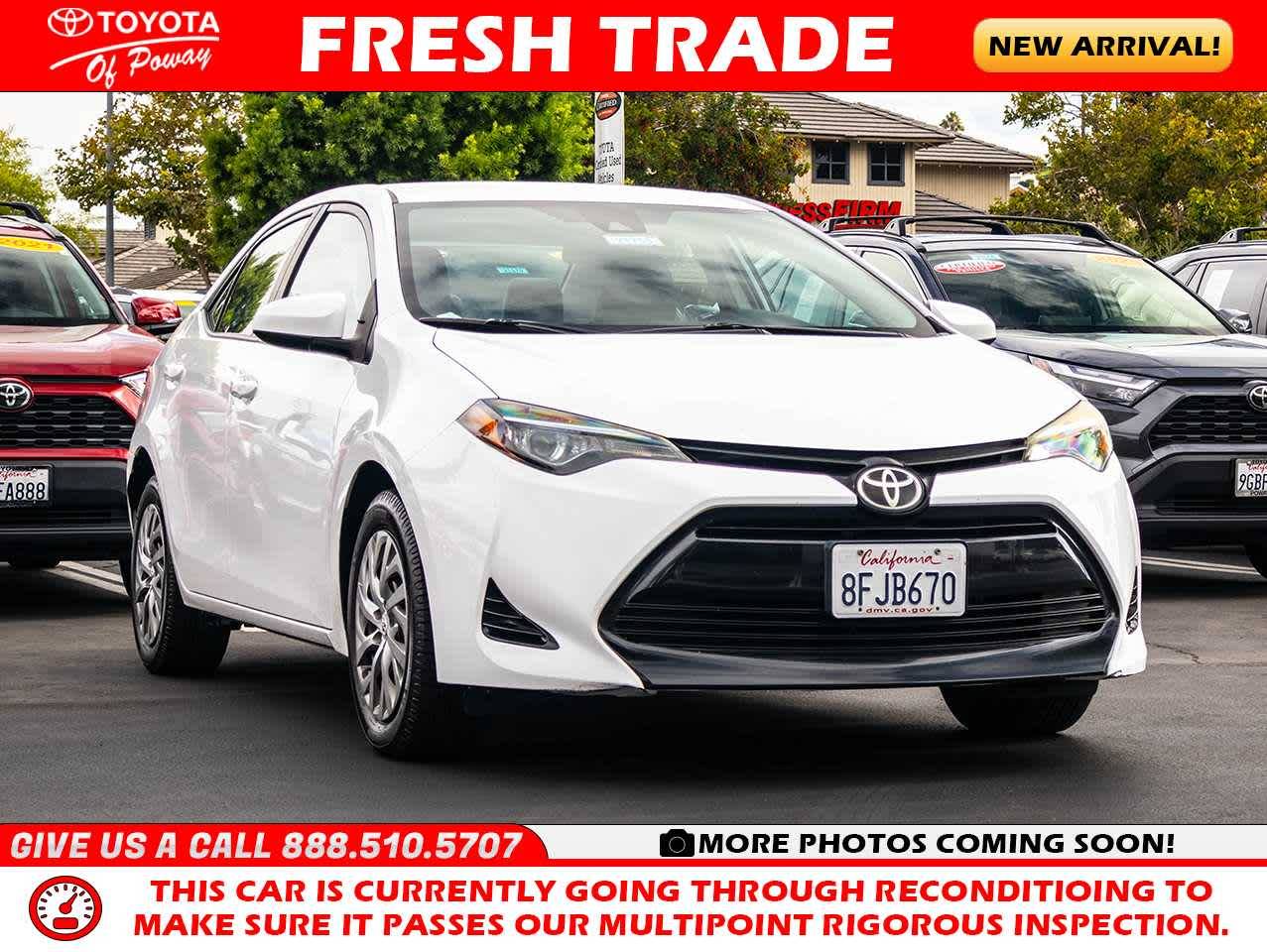 2019 Toyota Corolla LE — Sedan — 46,933 mi — Poway, CA