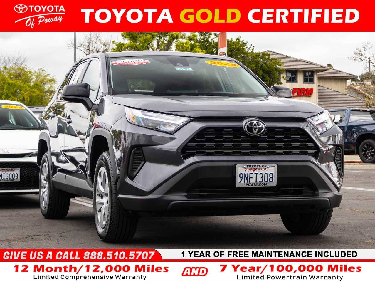 2024 Toyota RAV4 LE — SUV — 7,087 mi — Poway, CA