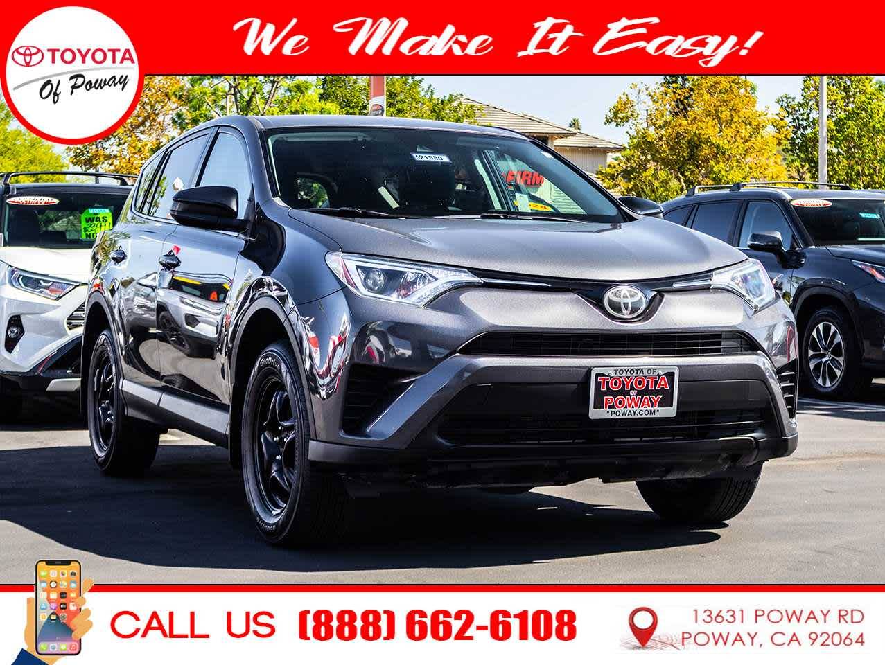 2018 Toyota RAV4 LE — SUV — 112,612 mi — Poway, CA