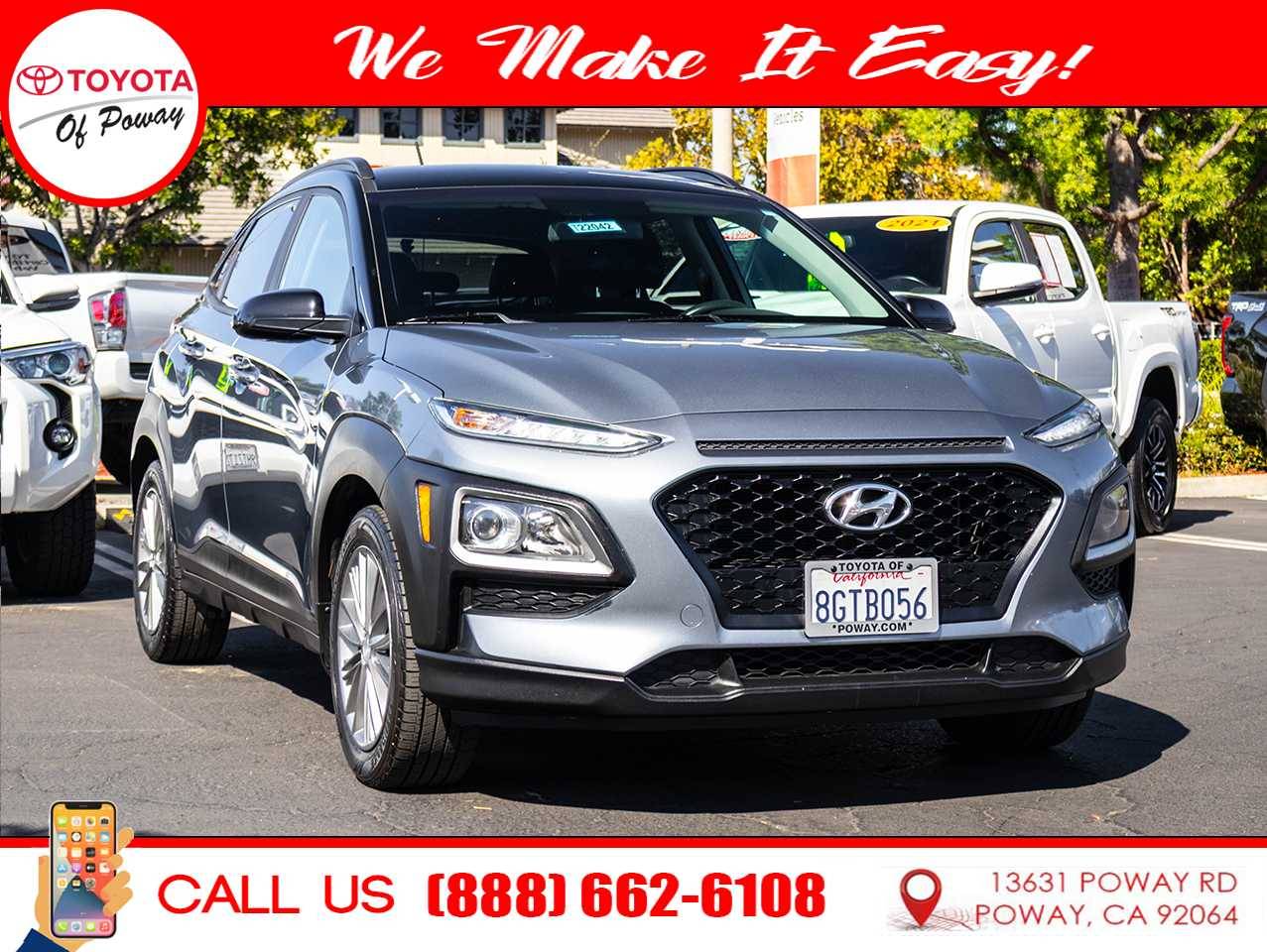 2018 Hyundai Kona SEL — SUV — 113,874 mi — Poway, CA