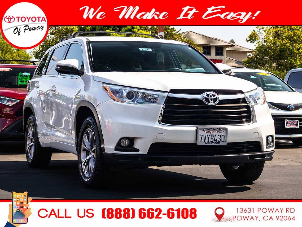 2016 Toyota Highlander LE Plus — SUV — 221,203 mi — Poway, CA