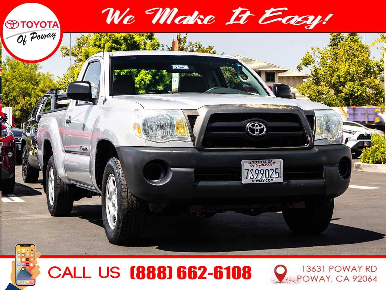 2005 Toyota Tacoma Base — Pickup Truck — 99,281 mi — Poway, CA