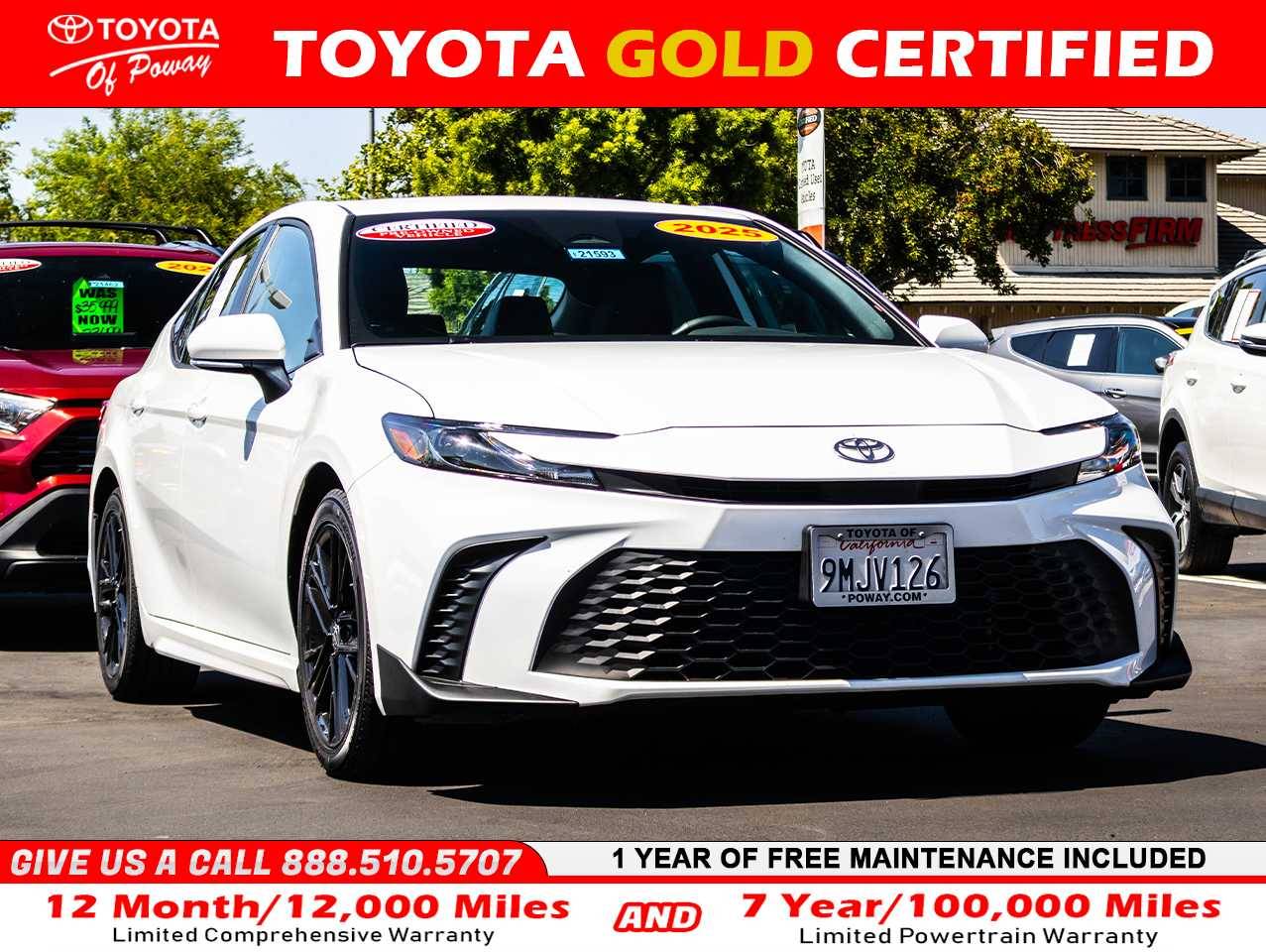 2025 Toyota Camry SE — Sedan — 15,776 mi — Poway, CA