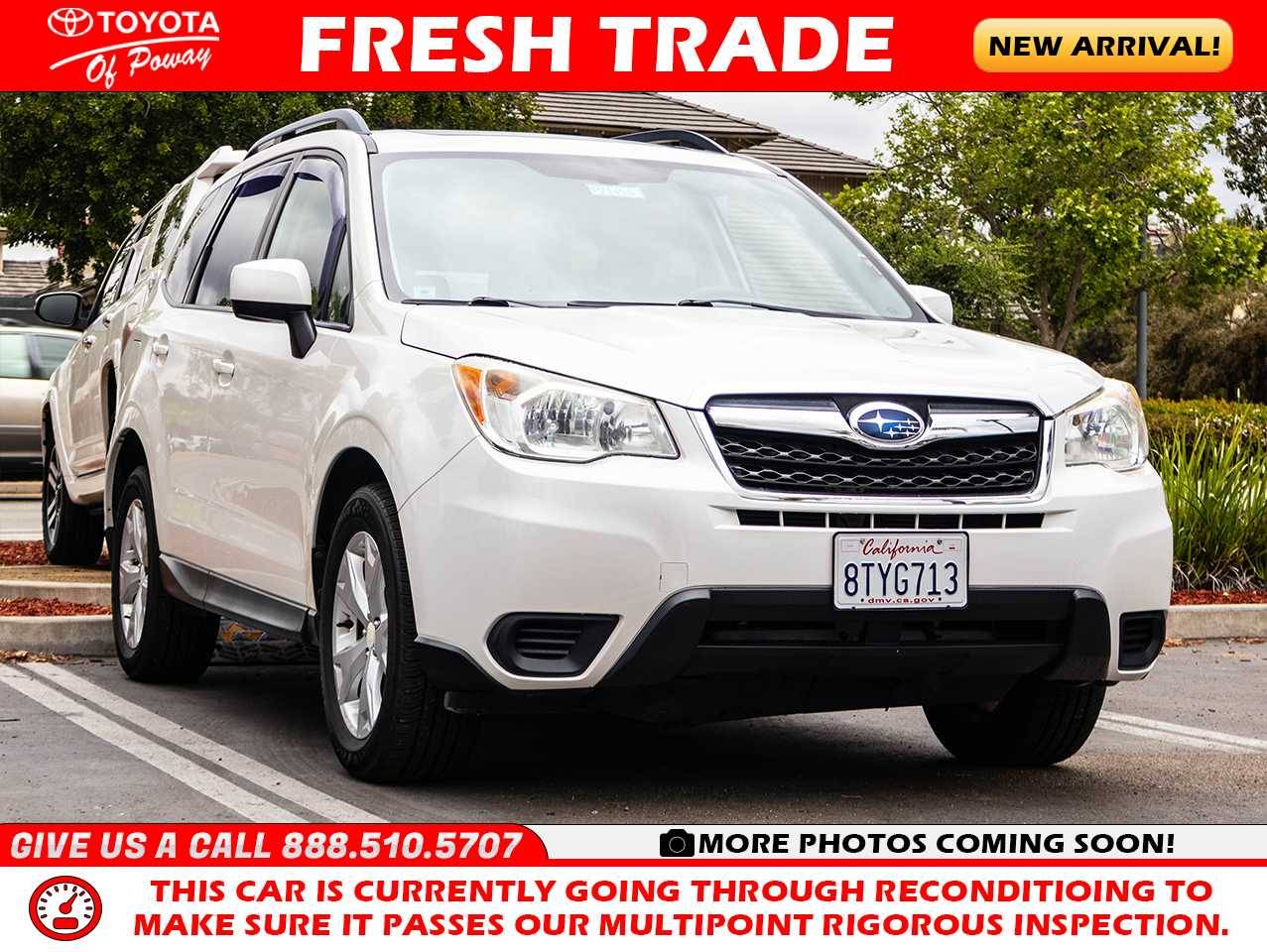 2015 Subaru Forester 2.5i Premium — SUV — 121,518 mi — Poway, CA