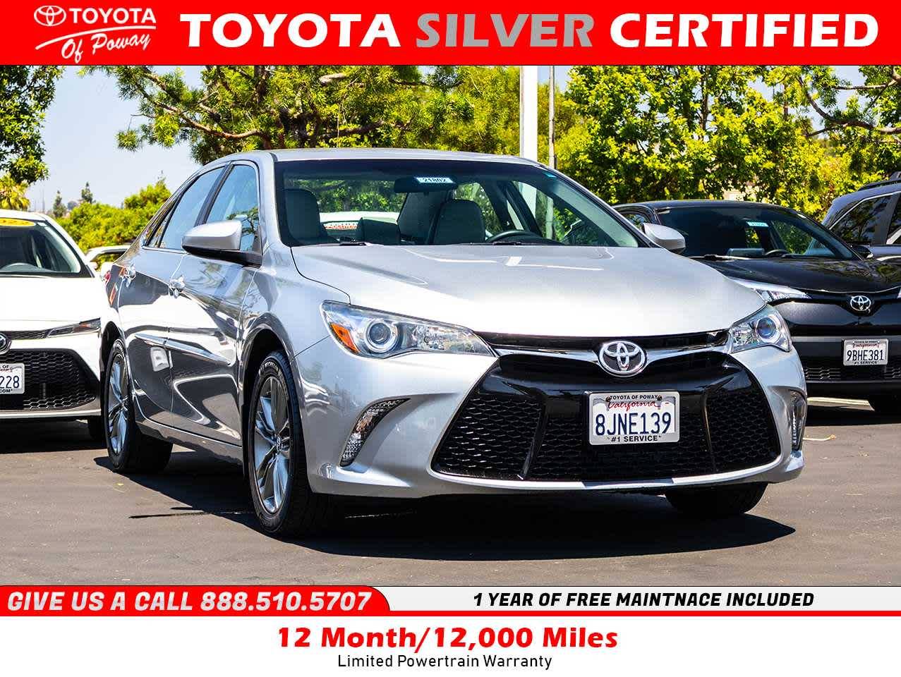 2016 Toyota Camry SE — Sedan — 46,864 mi — Poway, CA