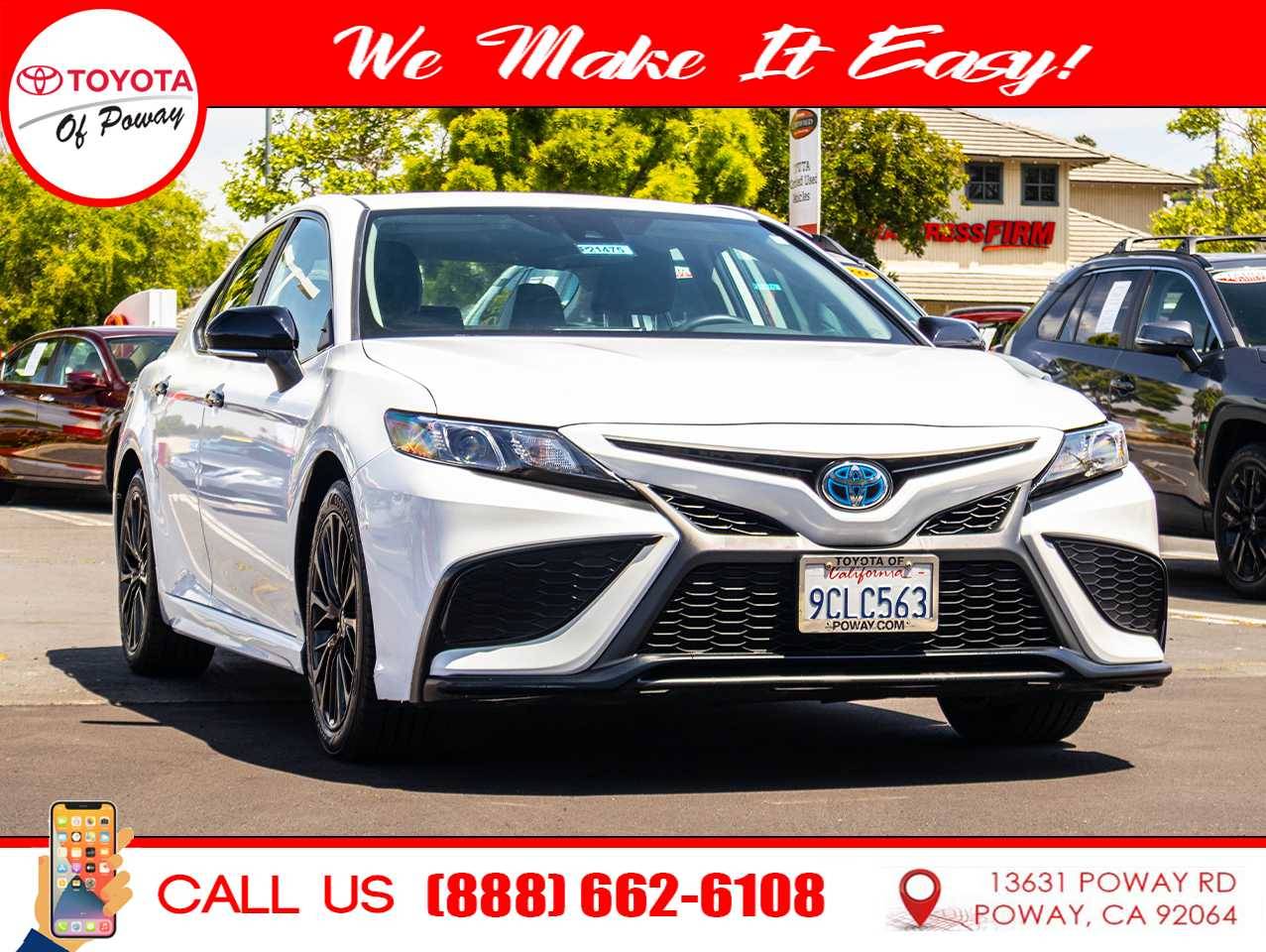 2022 Toyota Camry Hybrid SE Nightshade — Sedan — 35,166 mi — Poway, CA