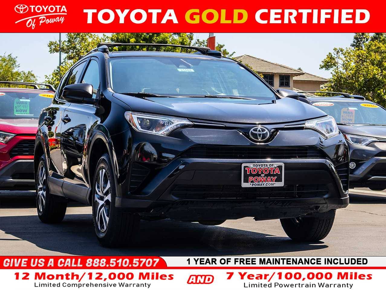 2018 Toyota RAV4 LE — SUV — 70,198 mi — Poway, CA