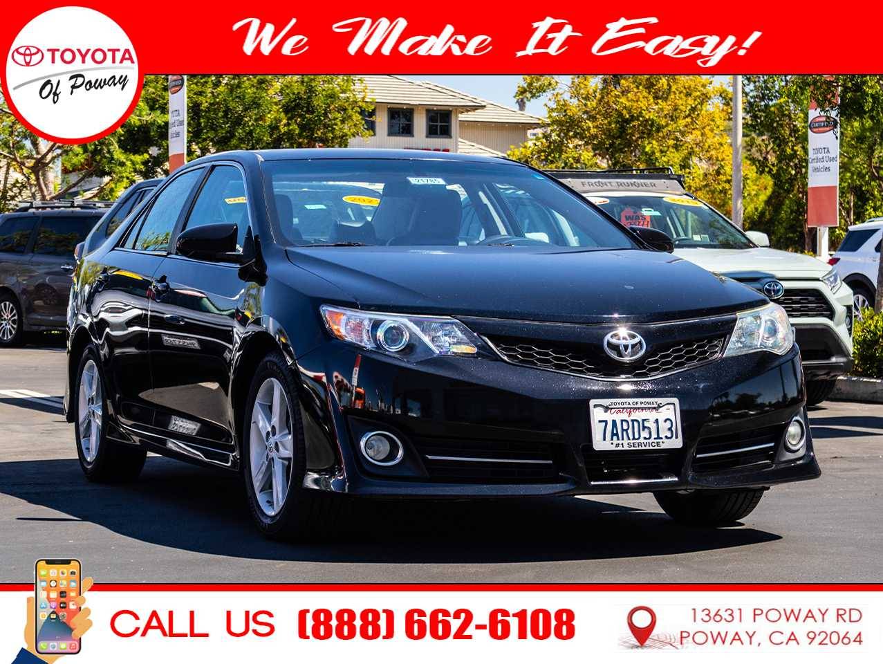 2013 Toyota Camry SE — Sedan — 138,790 mi — Poway, CA