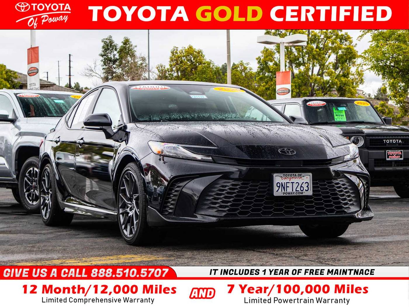 2025 Toyota Camry SE — Sedan — 9,679 mi — Poway, CA